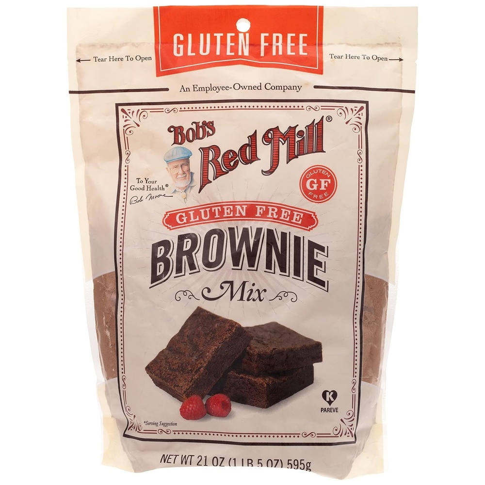 image:imageBobs Red Mill Gluten Free Brownie Mix 21oz Pack of 1  Gluten Free KosherBrownie