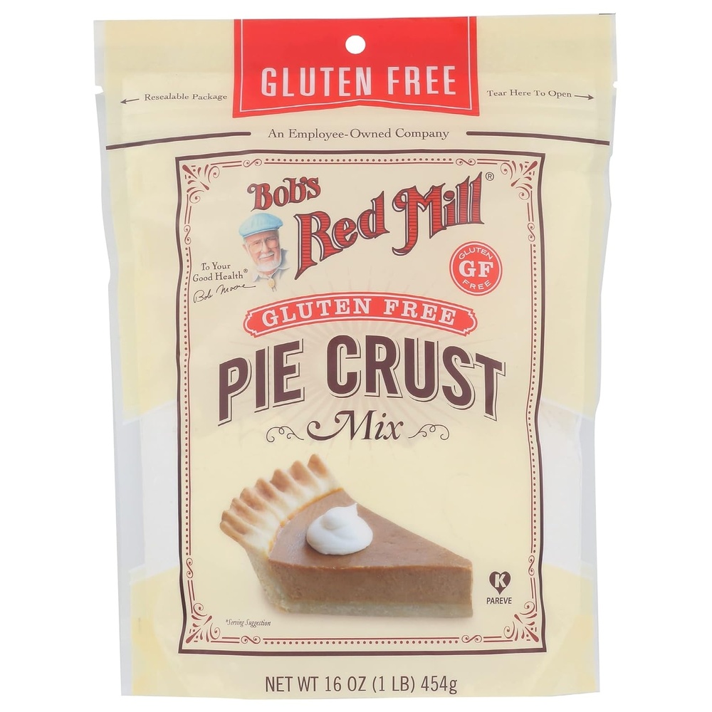 image:imageBobs Red Mill Pie Crust Mix Gluten Free 16 Ounce Pack Of 416 Ounce Pack of 4