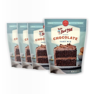 Bob’s Red Mill Decadent Chocolate Cake Mix – 15.5 oz Bag (Pack of 4) – Simple Clean Ingredients, Homemade Taste, Non-GMO(15.5 Ounce (Pack of 4))