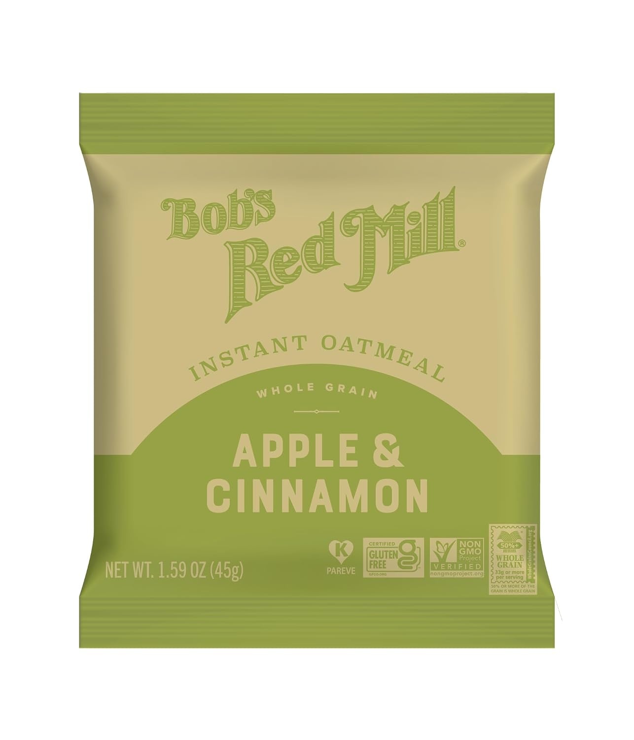 image:imageBobs Red Mill Apple Cinnamon Instant Oatmeal Packets 6 packetsApple Cinnamon