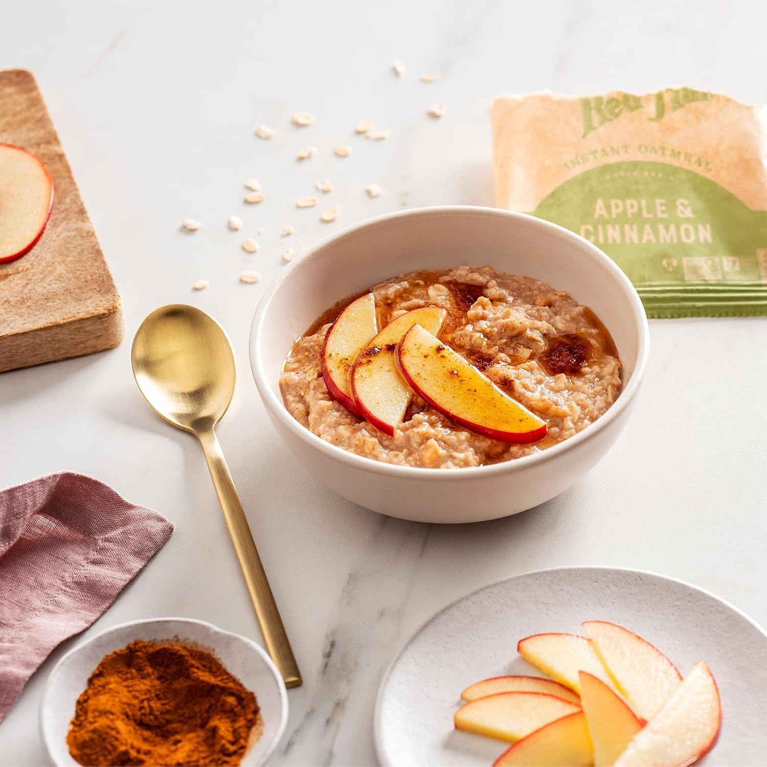 image:imageBobs Red Mill Apple Cinnamon Instant Oatmeal Packets 6 packetsApple Cinnamon