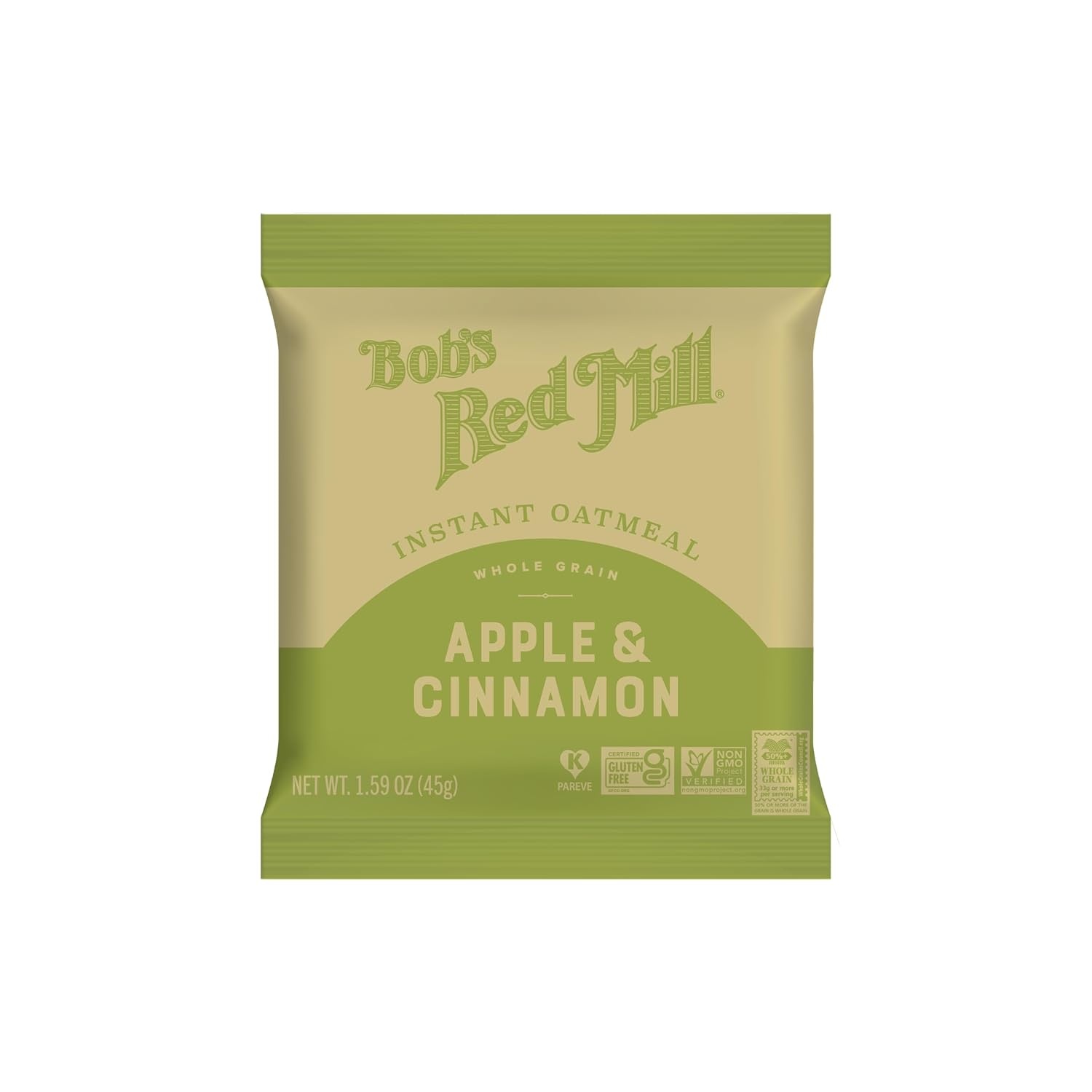 image:imageBobs Red Mill Apple Cinnamon Instant Oatmeal Packets 6 packetsApple Cinnamon