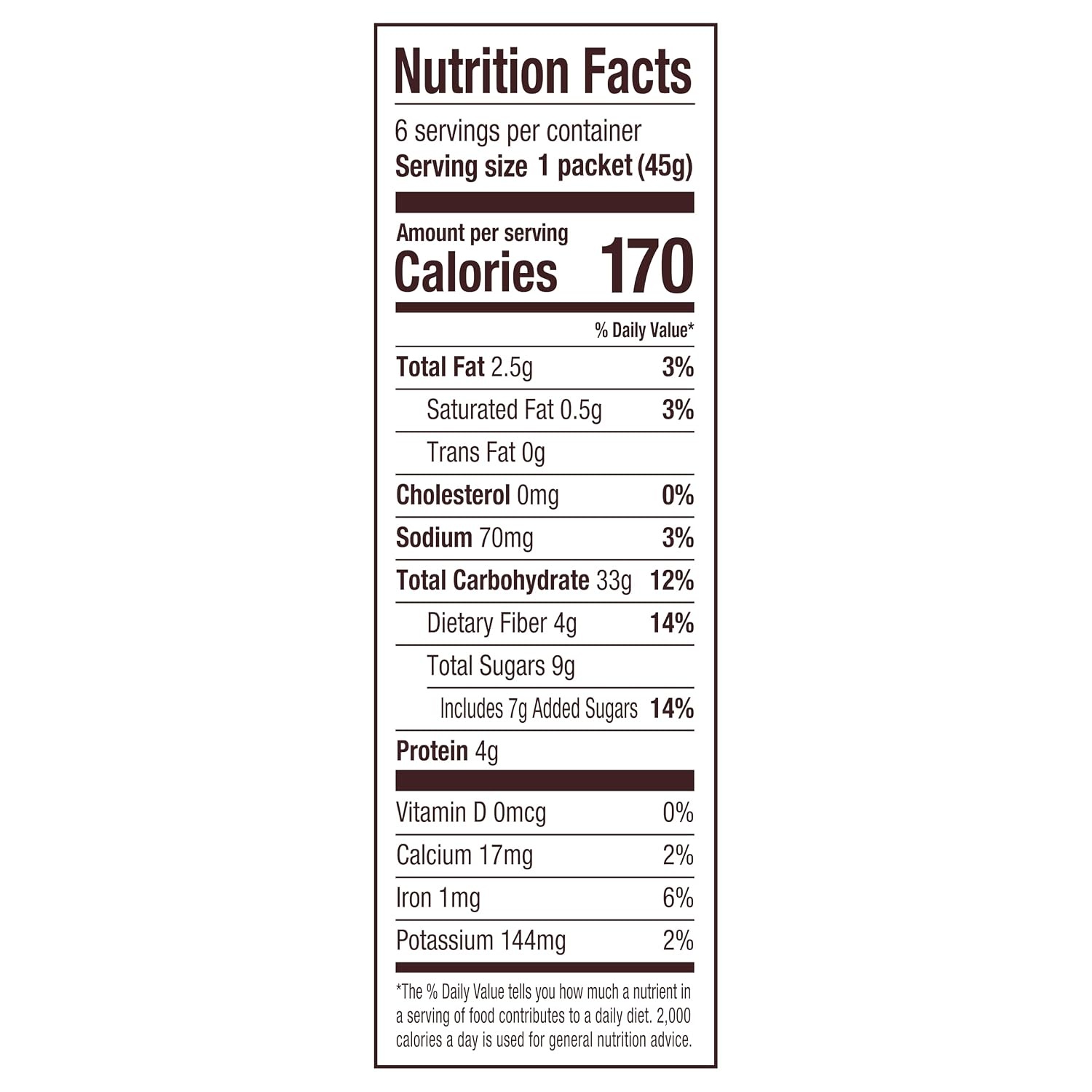 image:imageBobs Red Mill Apple Cinnamon Instant Oatmeal Packets 6 packetsApple Cinnamon