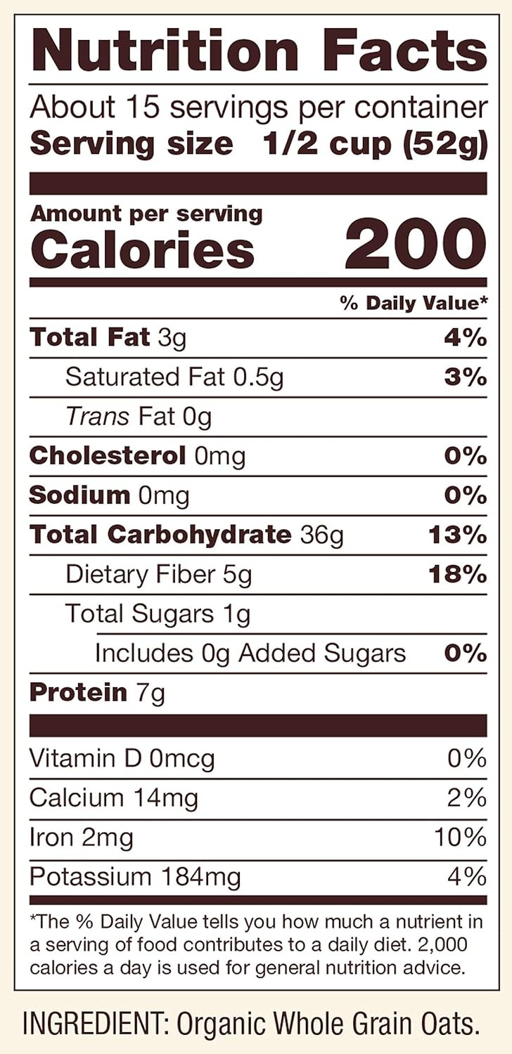 image:imageBobs Red Mill Gluten Free Organic Quick Cooking Rolled Oats 28oz Pack of 4 Gluten Free Organic Non GMO Whole Grain Vegan Kosher28 Ounce Pack of 1