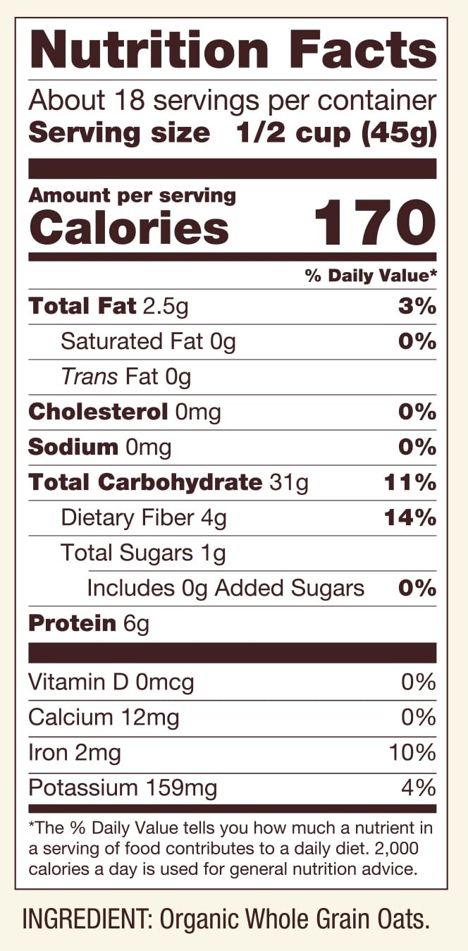 image:imageBobs Red Mill Gluten Free Organic Quick Cooking Rolled Oats 28oz Pack of 4 Gluten Free Organic Non GMO Whole Grain Vegan Kosher28 Ounce Pack of 4