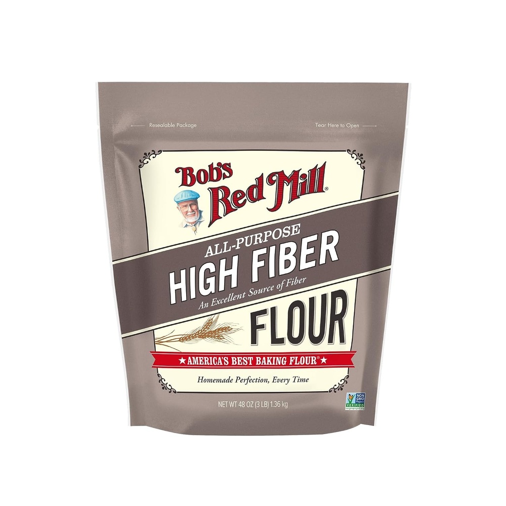 image:imageBobs Red Mill All Purpose High Fiber Flour 3lb48 Ounce Pack of 1