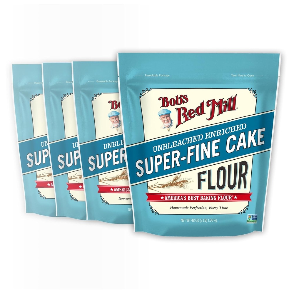 image:imageBobs Red Mill Cake Flour 3lb48 Ounce Pack of 4