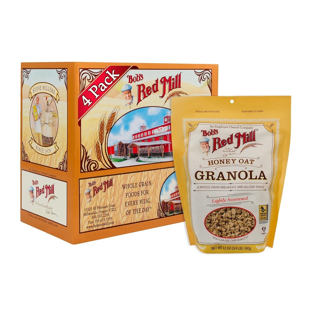 image:imageBobs Red Mill Classic Granola 12oz Pack of 4  Whole Grain Kosher12 Ounce Pack of 4