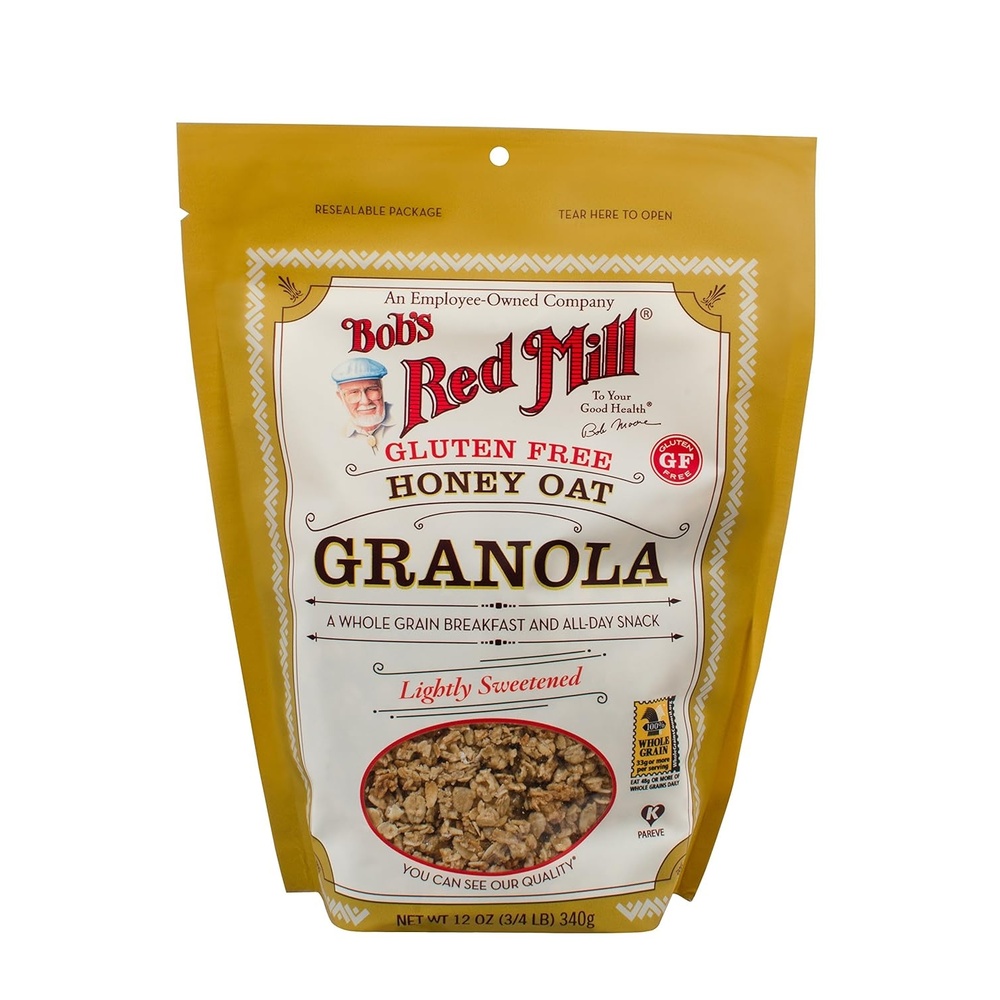 image:imageBobs Red Mill Gluten Free Honey Oat Granola 12oz 4 Pack12 Ounce Pack of 1