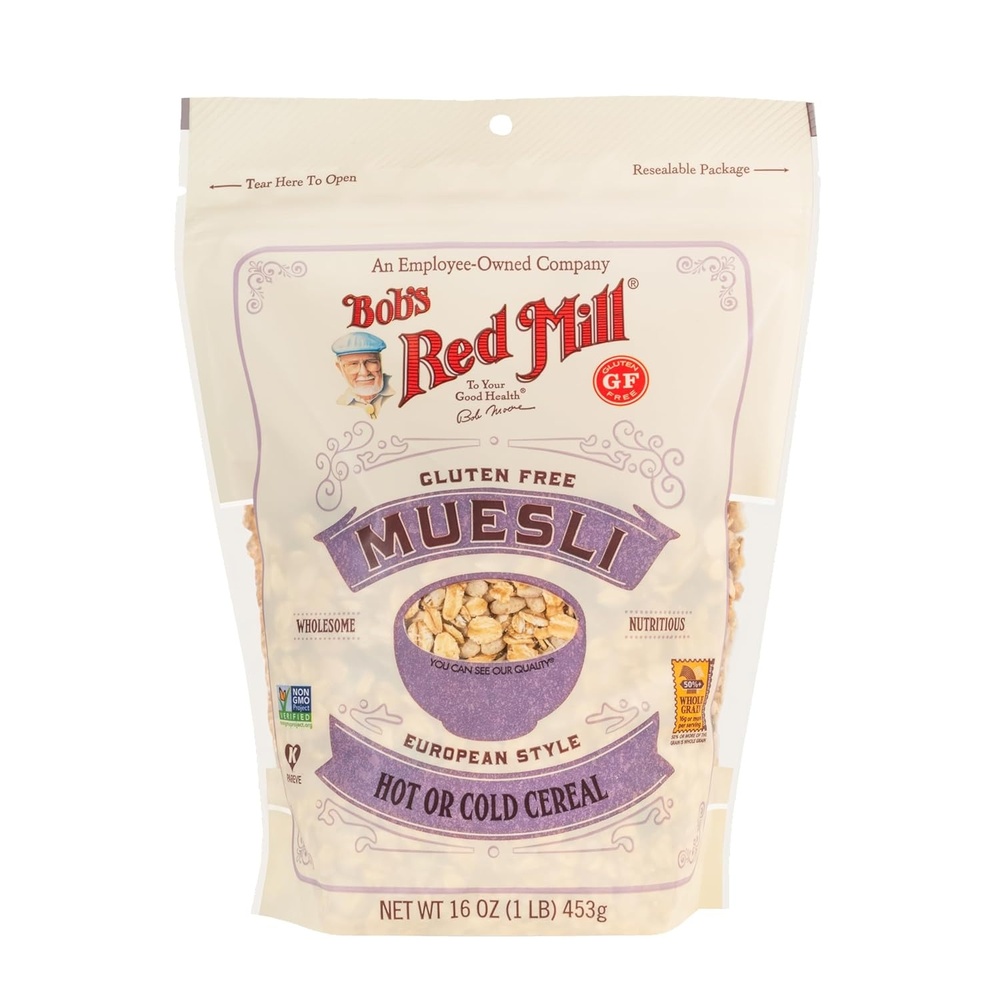 image:imageBobs Red Mill Gluten Free Muesli 16oz Pack of 1  Gluten Free Non GMO Kosher