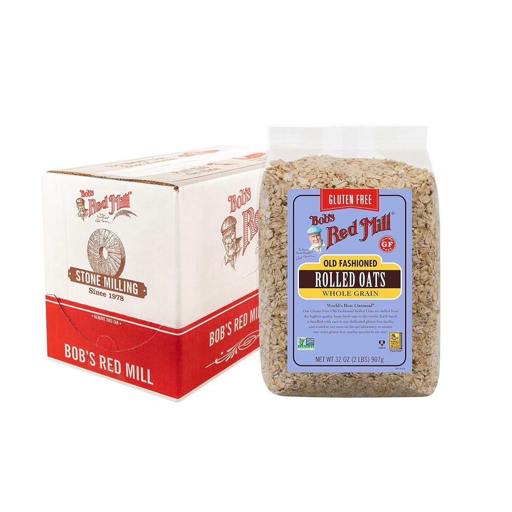 image:imageBobs Red Mill Gluten Free Steel Cut Oats 24oz Pack of 4  Gluten Free Non GMO Whole Grain Vegan Kosher32 Ounce Pack of 4