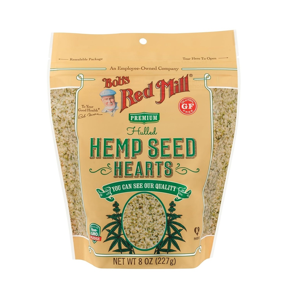 image:imageBobs Red Mill Hemp Seeds Hulled 8oz Pack of 5  Non GMO Vegan Paleo Friendly Keto Friendly Kosher8 Ounce Pack of 1