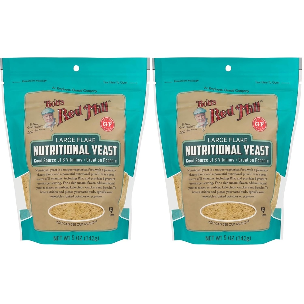 image:imageBobs Red Mill Nutritional Yeast 5oz Pack of 4  Vegan Paleo Friendly Kosher5 Ounce Pack of 2