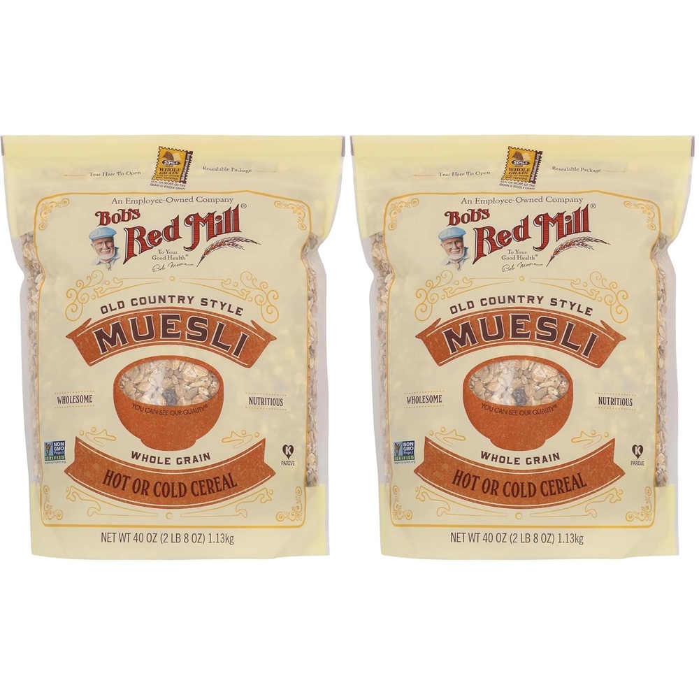 image:imageBobs Red Mill Old Country Style Muesli 40oz 4 Pack40 Ounce Pack of 2