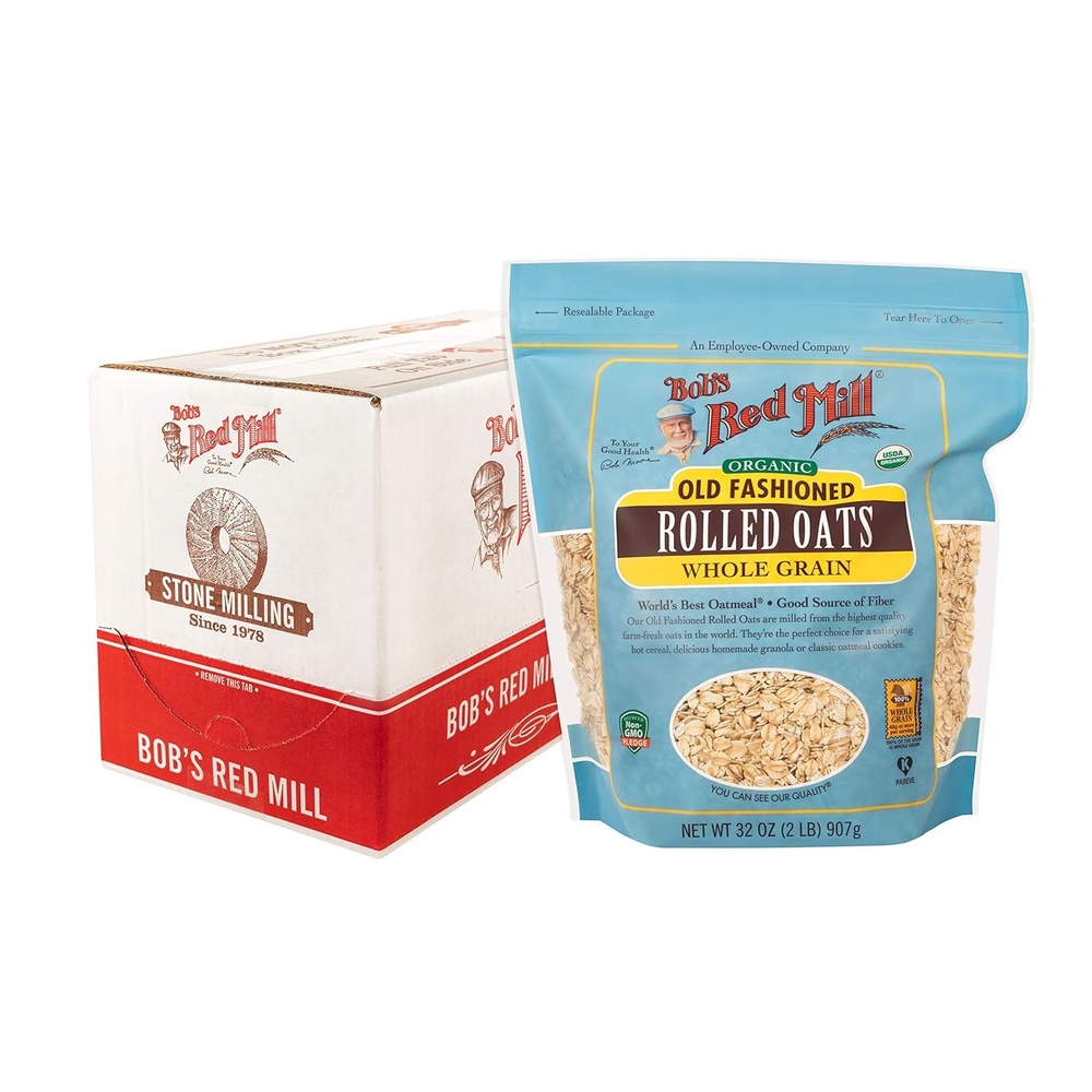 image:imageBobs Red Mill Organic Old Fashioned Rolled Oats 32oz 4 Pack32oz Pack of 4