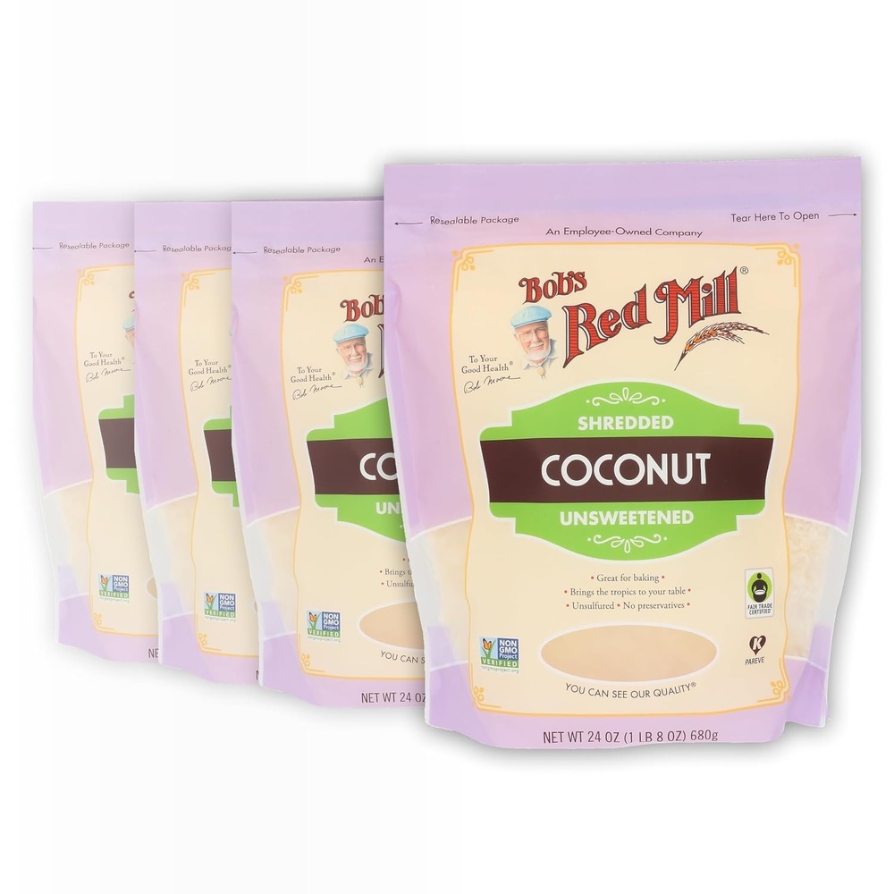 image:imageBobs Red Mill Shredded Coconut 24oz 4 Pack24 Ounce Pack of 4