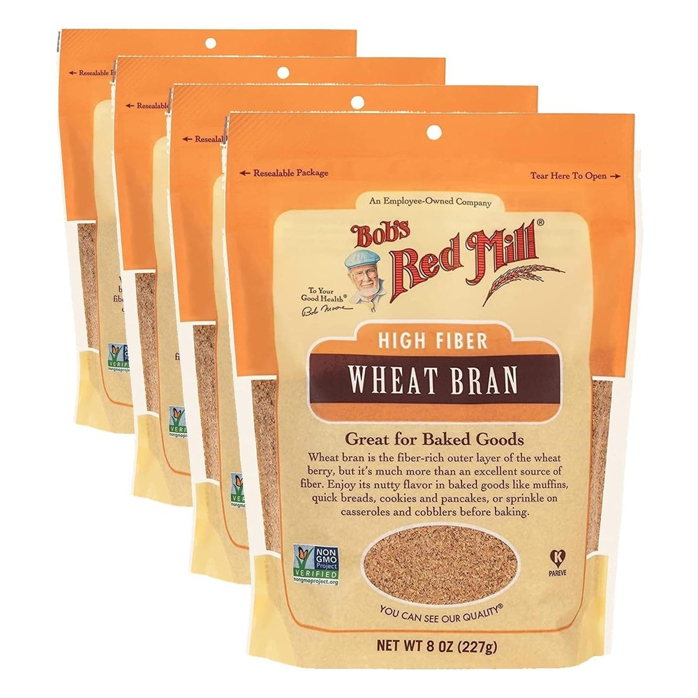 image:imageBobs Red Mill Wheat Bran 16oz 4 Pack8 Ounce Pack of 4