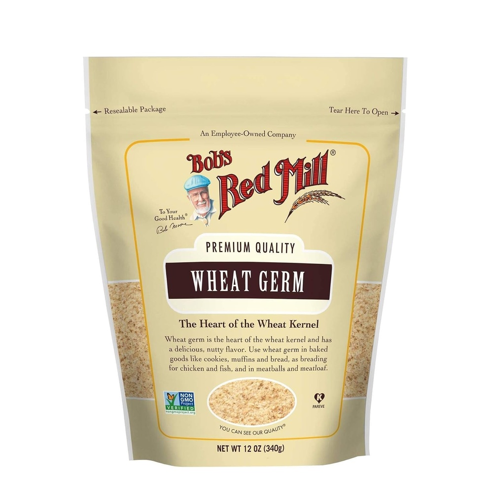 image:imageBobs Red Mill Wheat Germ 12oz Pack of 4  Non GMO Vegan Kosher