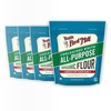 image:imageBobs Red Mill Organic All Purpose Unbleached Flour 3 Pound Pack of 4  NonGMO Vegan Unbromated Unenriched48 Ounce Pack of 4