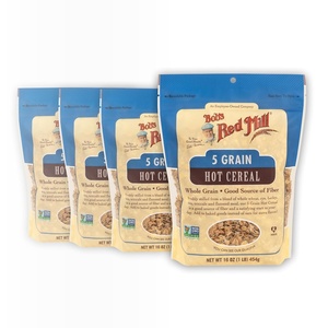 Bob’s Red Mill 5 Grain Hot Cereal, 16oz (4 Pack)(1 Pound (Pack of 4))