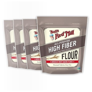 Bob’s Red Mill All Purpose High Fiber Flour, 3lb(48 Ounce (Pack of 4))