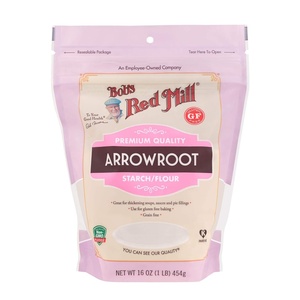 Bob’s Red Mill Arrowroot Starch, 16oz (Pack of 4) – Non GMO, Vegan, Paleo Friendly, Kosher(Resealable)