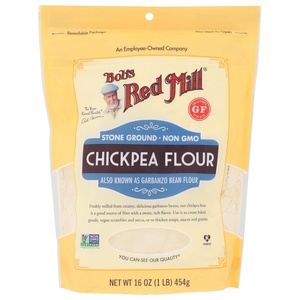 Bob’s Red Mill Chickpea Flour, 16oz (4 Pack)(16 Ounce (Pack of 1))