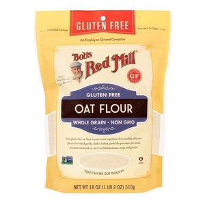 Bob’s Red Mill Gluten Free Oat Flour, 18 oz (Pack of 1) – Gluten Free, Whole Grain, Vegan, Kosher(18 Ounce (Pack of 1))