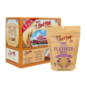 Bob’s Red Mill Golden Flaxseed Meal, 16oz (Pack of 4) – Non GMO, Vegan, Paleo Friendly, Keto Friendly, Kosher(1 Pound (Pack of 4))