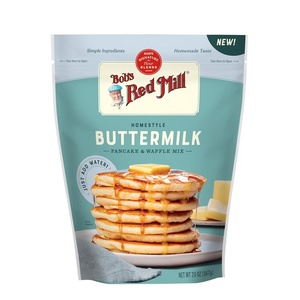 Bob’s Red Mill Homestyle Buttermilk Pancake & Waffle Mix, 20oz (4 Pack)(Buttermilk)