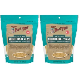 Bob’s Red Mill Nutritional Yeast, 5oz (Pack of 4) – Vegan, Paleo Friendly, Kosher(5 Ounce (Pack of 2))