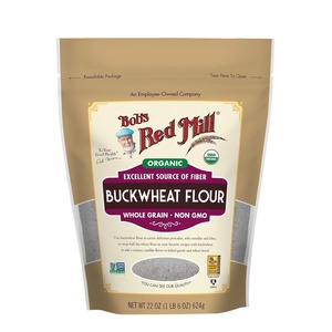 Bob’s Red Mill Organic Buckwheat Flour, 22oz (Pack of 4) – Organic, Non GMO, Whole Grain, Vegan, Kosher(22 Ounce (Pack of 1))