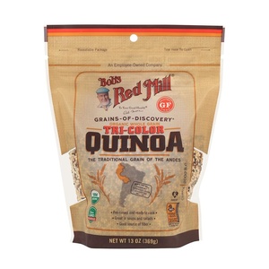 Bob’s Red Mill Organic Tri-Color Quinoa, 26oz (Pack of 4) – Non GMO, Whole Grain, Vegan, Kosher(13oz)