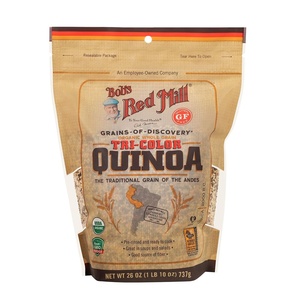 Bob’s Red Mill Organic Tri-Color Quinoa, 26oz (Pack of 4) – Non GMO, Whole Grain, Vegan, Kosher(26 Ounce)