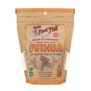 Bob’s Red Mill Organic White Quinoa – 13 Ounce (Pack of 1), Vegan, Gluten Free, Non GMO, Complete Plant Protein, Whole Grain(13 Ounce (Pack of 1))