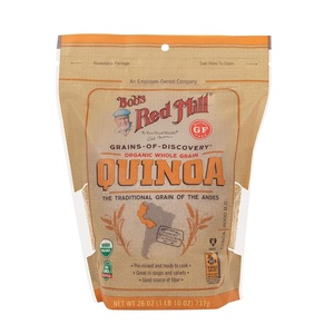 Bob’s Red Mill Organic White Quinoa – 13 Ounce (Pack of 1), Vegan, Gluten Free, Non GMO, Complete Plant Protein, Whole Grain(26 Ounce (Pack of 1))