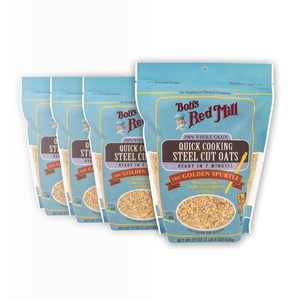 Bob’s Red Mill Quick Cooking Steel Cut Oats, 22oz (4 Pack)(22 Ounce (Pack of 4))