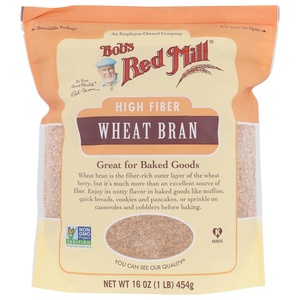 Bob’s Red Mill Wheat Bran, 16oz (4 Pack)(16 Ounce (Pack of 1))