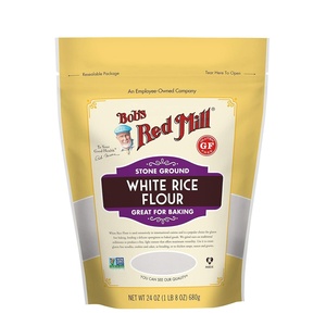 Bob’s Red Mill White Rice Flour, 24oz (Pack of 4) – Non GMO, Vegan, Kosher(24 Ounce (Pack of 1))